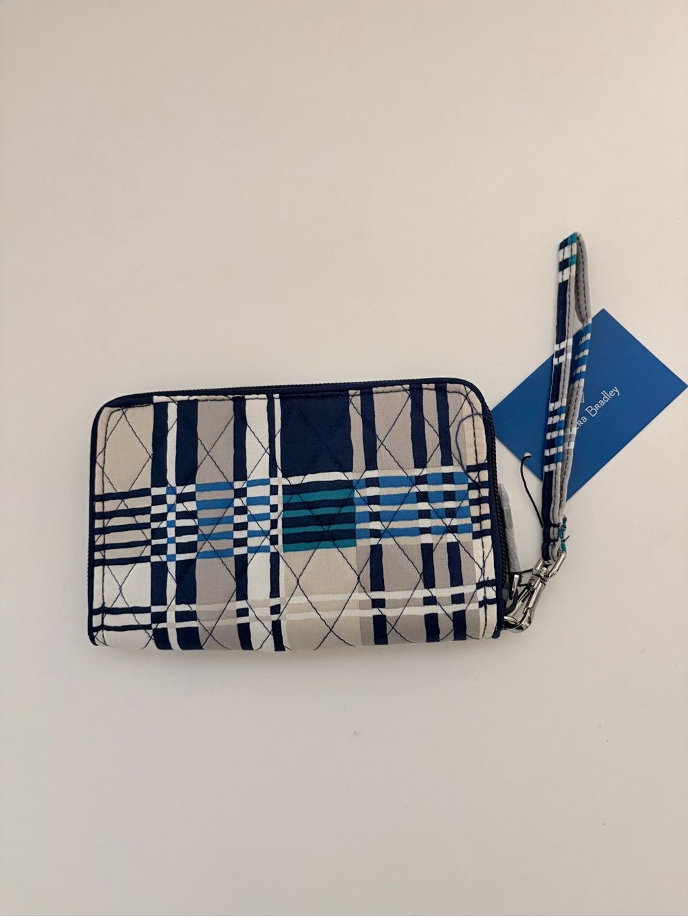 Vera Bradley RFID Grab & Go Wristlet Santiago Woven